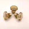 Puxador de Móveis Alto Padrão Luxo Estilo Europeu Cristal Octogonal Furo Único Puxador de Gaveta Mesa de Cabeceira Armário Puxador de Armário de Sapatos