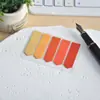 Notas Adhesivas PET Semi-Transparentes con Índice de Flecha Color Morandi Etiquetas Clasificadoras para Oficina Estudiante Pegatinas Venta al por Mayor