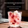 Glacier Cup Drink Juice Cup Frosted Whisky Red Wine Cup Tree Pattern Beer Cup Publicidade Brinde Promocional Copo de Água