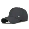 Chapéu de Primavera e Outono Novo Versátil Pai Avô Cabeça de Velho Meia-idade Chapéu Moda Etiqueta Pequena Viagem Protetor Solar Boné de Baseball