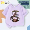 Camisetas de Manga Curta de Verão do Protótipo de Poppy Playtime para Meninos e Meninas, Tops Infantis