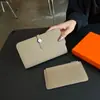 Cartera larga de cuero de vaca de capa superior anti-escaneo para mujer, tarjetero desmontable, patrón de lichi, gran capacidad, cartera de cuero multifuncional de mano
