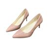 Salto Alto Versátil para Mulheres, Salto Agulha 7cm 10cm Bico Fino Couro Verniz Branco Sexy Trabalho Profissional Sapatos de Salto Médio