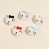 Mini Laço Multicolorido Gato Kt Acessórios de Resina DIY Cola de Creme Manicure Grampo de Cabelo Transfronteiriço Adesivo para Capa de Celular