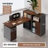 Escritorio de Oficina para una Persona con Cajón, Estación de Trabajo Simple Moderna para Personal, Escritorio Financiero, Escritorio para Computadora de Personal, Juego de Escritorio y Silla de Oficina