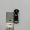 Nº 5 acabamento gun metal brilhante puxador inferior tipo pistola pendurado em estoque peça de puxador de zíper bagagem roupa agora fornecimento direto da fábrica