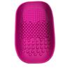 Estropajo de Silicona Personalizado, Limpiador para Trabajadores de Belleza, Tabla de Fregar Manual con Esquinas Redondeadas, Varios Estropajos para Pinceles de Maquillaje
