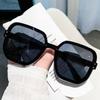 Gafas de Sol Degradadas de Aspecto Elevado para Mujer, Gafas de Sol Versátiles y a la Moda de Montura Grande para Hombre, Venta al por Mayor de Gafas de Sol Anti-UV