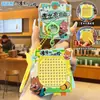 Auténtico Colgante Llavero Set de Pequeño Monstruo Nariz Pequeña de la Montaña Langlang Mini Audífono Correa para Teléfono Encanto para Bolsa
