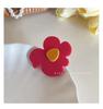 Pinzas para el cabello de flores al por mayor para mujeres en verano, lindas y dulces pinzas de pico de pato, pinzas para flequillo, pinzas laterales para cabello suelto