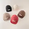 Chapéu de Bebê Primavera e Outono Touca Infantil Estilo Coreano Capuz de Beisebol para Meninos e Meninas Chapéu de Sol Fofo da Moda para Bebê