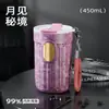 Copo Térmico de Titânio Puro de Alta Qualidade, Copo de Café com Canudo, Elegante e Moderno, Grande Capacidade, Portátil, Copo em Caixa de Presente de Luxo