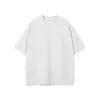 Nuevo Producto de Manga Corta 275g Tono Tierra Holgado Camiseta de Manga Corta Lisa para Hombre Niebla Algodón Puro Marca Trendy para Hombre Ropa para Hombre Tallas Grandes