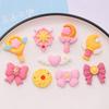 Dibujos Animados Hermosa Niña Lazo Varita Mágica Resina Accesorios de Joyería Accesorios para el Cabello Funda para Teléfono Móvil Pegamento Crema Accesorios DIY