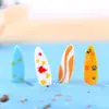 Mini Sombrilla de Sol, Bote de Pedales, Ancla, Silla de Playa, Paisaje de Playa, Decoración DIY de Micro Paisaje de Musgo