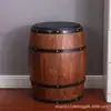 Barril de carvalho barril de vinho tinto barril de vinho branco barril de vinho a granel decoração de restaurante barril de cerveja mesa e cadeira de barril de vinho grande quantidade preço pode ser faturado