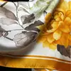 Pañuelo de Seda para el Día de la Madre, Regalo para el Día de la Mujer, Pañuelo de Seda Sintética con Tacto de Alta Gama, Pañuelo Cuadrado de Primavera y Verano, Pañuelo Decorativo Pequeño de Seda para el Cuello de 70 cm