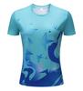 Roupas Combinando Pai-Filho de Seda de Gelo para Venda por Atacado, Tops Esportivos de Manga Curta de Secagem Rápida, Camisas para Treinamento e Competição de Badminton