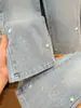 Jeans Jeans Tendência Outono 3D Estrela do Mar para Meninas, Calça Casual Estilosa Infantil, Roupa da Moda para Crianças