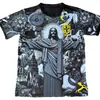 Atacado Camisa do Brasil Edição Especial Série Uniformes de Futebol Manga Curta Adulto