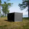 Cortavientos para Tiendas de Campaña, Camping al Aire Libre, Cerramiento Grueso a Prueba de Viento, Pantalla para Cena al Aire Libre y Barbacoa, Cortina al por Mayor