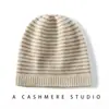 Gorro de punto de cachemira para mujer, gorro a rayas, turbante de moda estilo callejero, gorro de lana, casual y versátil, transfronterizo europeo y americano