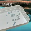 Paquete de Materiales DIY para Ramo de Piedras Sueltas Flash de Dos Tonos Zirconia Cúbica Oxidada de 4 mm Color Degradado Accesorios Hechos a Mano Combinación