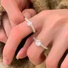 Anillo Planetario Giratorio de Zirconia Diseño para Mujer Nicho Moda de Gama Alta Personalidad Anillo para el Dedo Elegante Nueva Artesanía