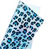 Venta Directa de Fábrica de Película de PVC Láser con Estampado de Leopardo Iridiscente Nuevo, Material Duradero y Resistente para Bolsos, Equipaje, Zapatos y Películas para Abanicos