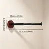 Solução de Armazenamento com Varal de Roupas Estilo Vintage para Varanda, Gancho Multifuncional, Cabide Retrátil, Prateleira de Parede