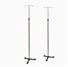 Soporte de Infusión de Acero Inoxidable Médico, Soporte Móvil Ajustable para Goteo, Hospital, Hogar, Portabotellas para Colgar
