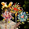 Presentes Feitos à Mão de Ano Novo, Fogos de Artifício Brilhantes, Palitos Torcidos, Materiais DIY Feitos à Mão, Brinquedos para Jardim de Infância de Crianças do Festival da Primavera