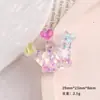 Accesorios de Resina para Manualidades de Dibujos Animados Joyería Transfronteriza Gel de Fresa y Crema con Brillo Fino Pasador Hecho a Mano Accesorios para Funda de Teléfono Hebilla de Zapato