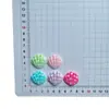 Nuevos Accesorios de Resina con Conchas de Lunares de Colores Llavero DIY Colgante para Bolso Pasador para el Cabello Accesorios para Zuecos