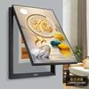 Pintura decorativa pequeña y fresca para caja de medidor, pintura vertical de planta verde, refugio para caja de interruptores, pintura para caja de energía no perforada, pintura para caja de señales