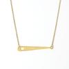 Moda Europea y Americana Comercio Exterior Joyería de Venta Caliente Bate de Béisbol Corazón de Durazno Amor Collar de Palo de Béisbol Colgante para Mujer Pequeñas Mercancías