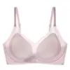 812 # Sujetador invisible sin costuras para mujer, ligero, transpirable, de tacto fresco, con soporte y realce, sin varillas y con copas fijas