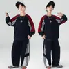 Roupa Infantil Meninos Roupa de Outono Conjunto Moletom 2026 Novo Estilo Crianças Maiores Estilo Primavera e Outono Meninos Esportivo Outono Bonito Moderno