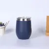Taza de Huevo Multicolores Pintada a Spray Transfronteriza Linda Termo de Acero Inoxidable 304 Portátil al Vacío en Forma de U Taza de Huevo Grande