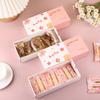 Caja de Empaque de Toffee Cajón Turrón Galletas Dulces Caja de Regalo Pastel de Ejiao Pastel de Arroz Glutinoso Caja de Crujiente de Copo de Nieve