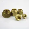 Aire Acondicionado Pulgada Junta de Niple Forjado Tapa de Tuerca Tubería de Aire Acondicionado Tubería de Aluminio Tuerca de Tornillo Tapa
