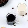 Jarra de Leite Pequena de Vidro Estilo Japonês Mini Xícara para Café Latte Jarra de Leite com Alça de Madeira Pequena Xícara de Leite Prato para Mistura de Molho Pires para Molho