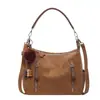 Yaozi 2026 principios de otoño nueva moda versátil casual simple bolso de hombro retro gran capacidad bolsa de mano para ir al trabajo