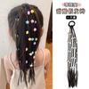 Nueva trenza de boxeo dulce y genial peluca infantil trenza anillo para el pelo niña cola de caballo alta amor trenza de pelo cuerda para el pelo accesorios para el pelo
