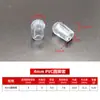 Fabricante de Moldeo por Inyección Jiangmen Funda Tubo Redondo PVC Cubre Pie Almohadilla de Pie Plástica Cubierta Protectora Tapón Exterior Tubo Redondo Tapa de Plástico