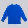 Desconto 250 g/m de espessura algodão manga longa gola roscada manga longa T-shirt algodão solto manga longa T