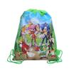 Amazon Venta Caliente Dinosaurio Dibujo Animado No Tejido Bolsa de Lazo Bolsa de Cuerdas Regalo para Niños Bolsa de Natación Bolsa de Regalo