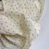 Tecido Bolha Enrugado com Sal, Tecido para Camisa e Saia Plissada, Médio-Fino, Tecido DIY Médio