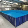 Suporte para Tubo Galvanizado, Lona para Piscina, Tecido Impermeável, Lona Doméstica Cortada com Faca, Piscina, Tanque de Peixe para Aquicultura Espessado, Uso Industrial