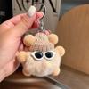 Pendente Bola de Carvão Pequena de Pele Sintética Atacado Charmes de Bolsa de Pelúcia Desenho Animado Chaveiro de Carro Corrente de Celular Pingente Versátil